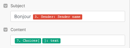 description de l'envoi gmail avec l'inclusion du prompt chat gpt