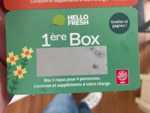 Growth Hacking : Coupon de réduction Hello Fresh